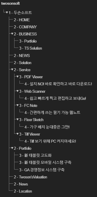 HeadingsMap 사용 예시