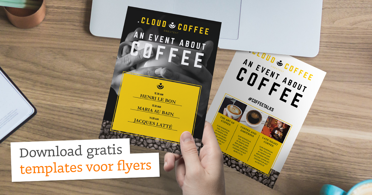 5 gratis templates voor een fenomenale flyer | drukwerkdeal.nl