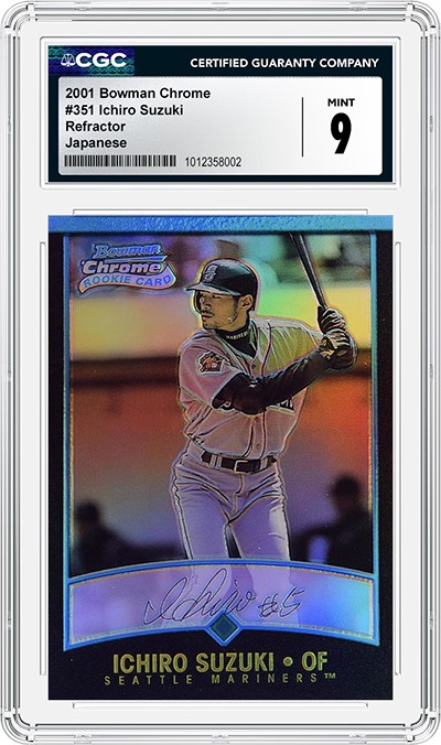 Ten Terrific CGC-certified Cards of MLB Hall of Famer Ichiro