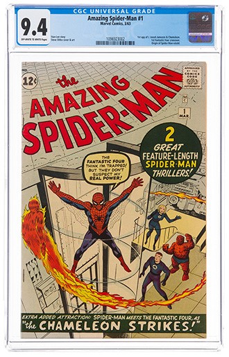 CGC-certified Amazing Fantasy #15 Will Sell for Over $1 Million