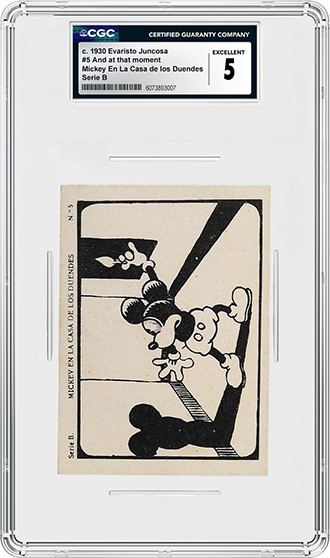 Hake's Offers CGC-certified Vintage Mickey Mouse Cards From the