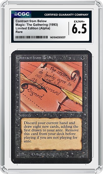 CGC Featured Card of the Month: Contract from Below | CGC Grading