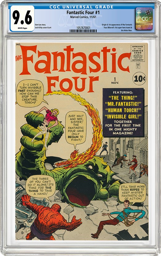 CGC-certified Fantastic Four #1 Realizes Record $2.04 Million in