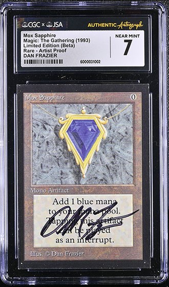 Don't Miss Artist Proof Power Nine Cards Certified by CGC x JSA on