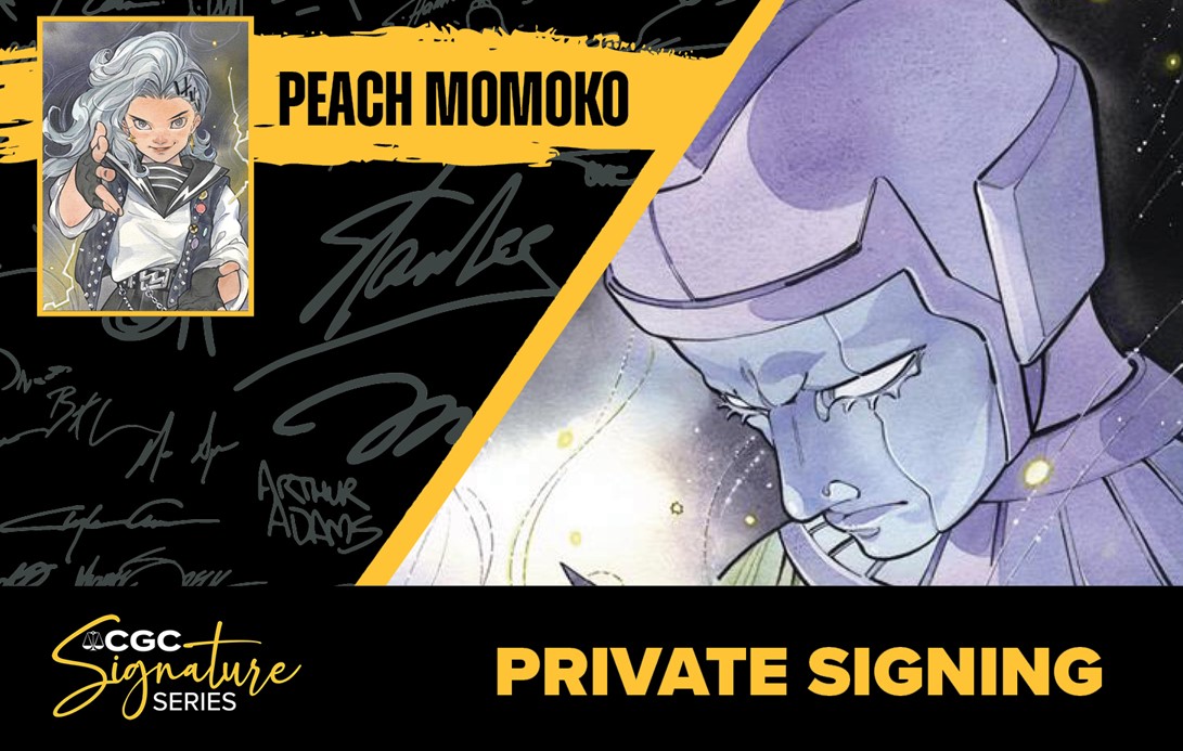 Peach Momoko and CGC Announce Private Signing | CGC Grading