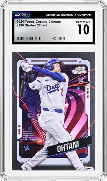 CGC Featured Card of the Month: 2024 Topps Cosmic Chrome #196
