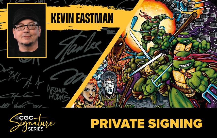 CGC Announces Private Signing with TMNT Co-Creator and Living