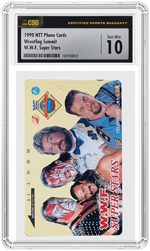 Rare CSG-certified Japanese Wrestling Cards in Upcoming Heritage