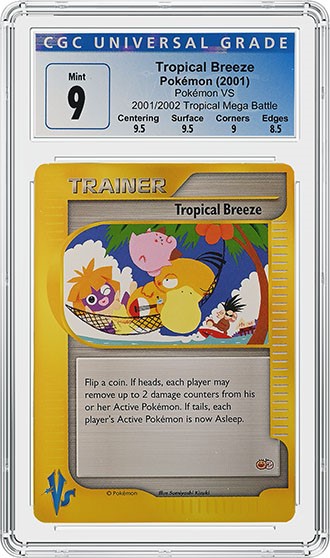 英語版　Tropical  BGS9 CGC-certified Tropical Mega Battle Deck Realizes Mega $175,000 in