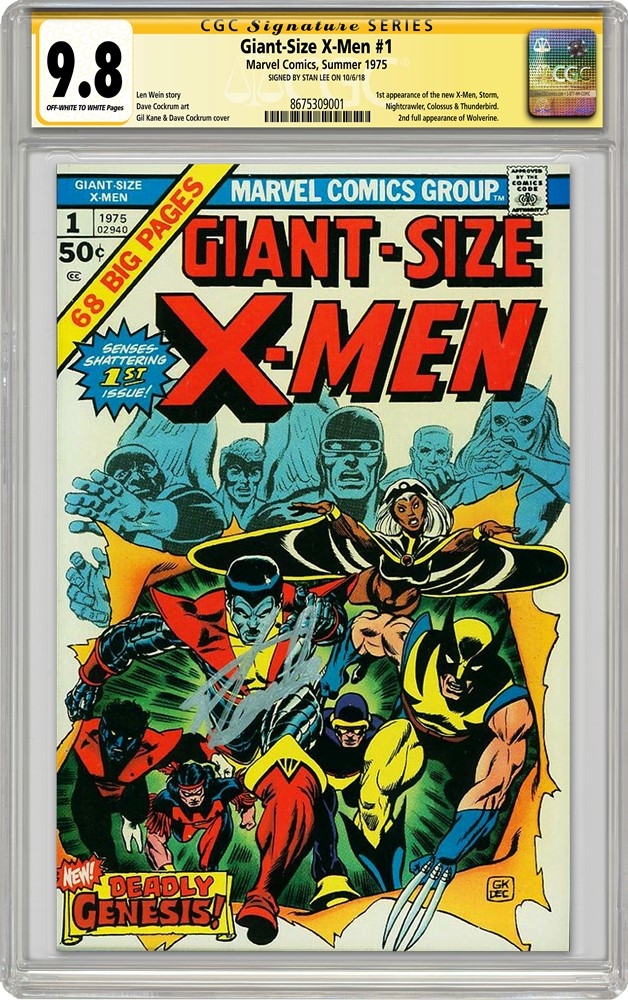 CGC-certified Giant-Size X-Men Sold for $47,500 | CGC Grading