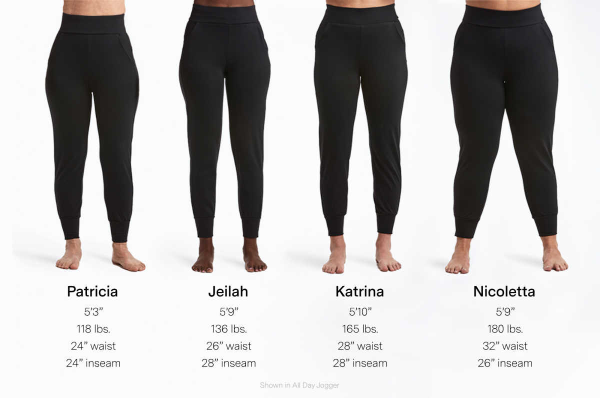 Women's Size Guide | Public Rec