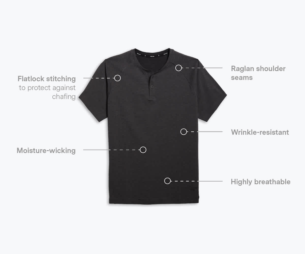 Features Image: Go-To Short Sleeve Henley