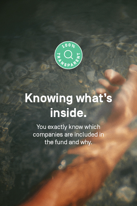 Knowing whats inside.