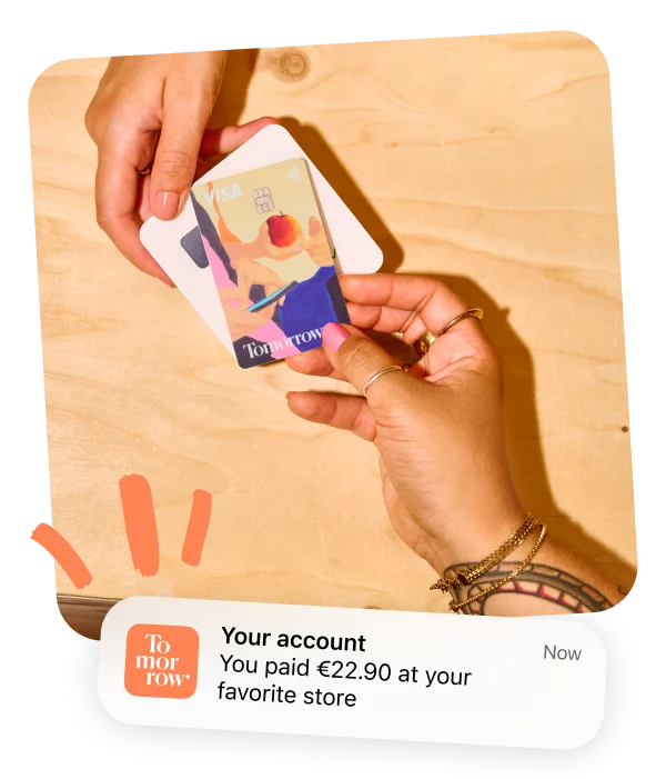 Contactless payment with Tomorrow Card
