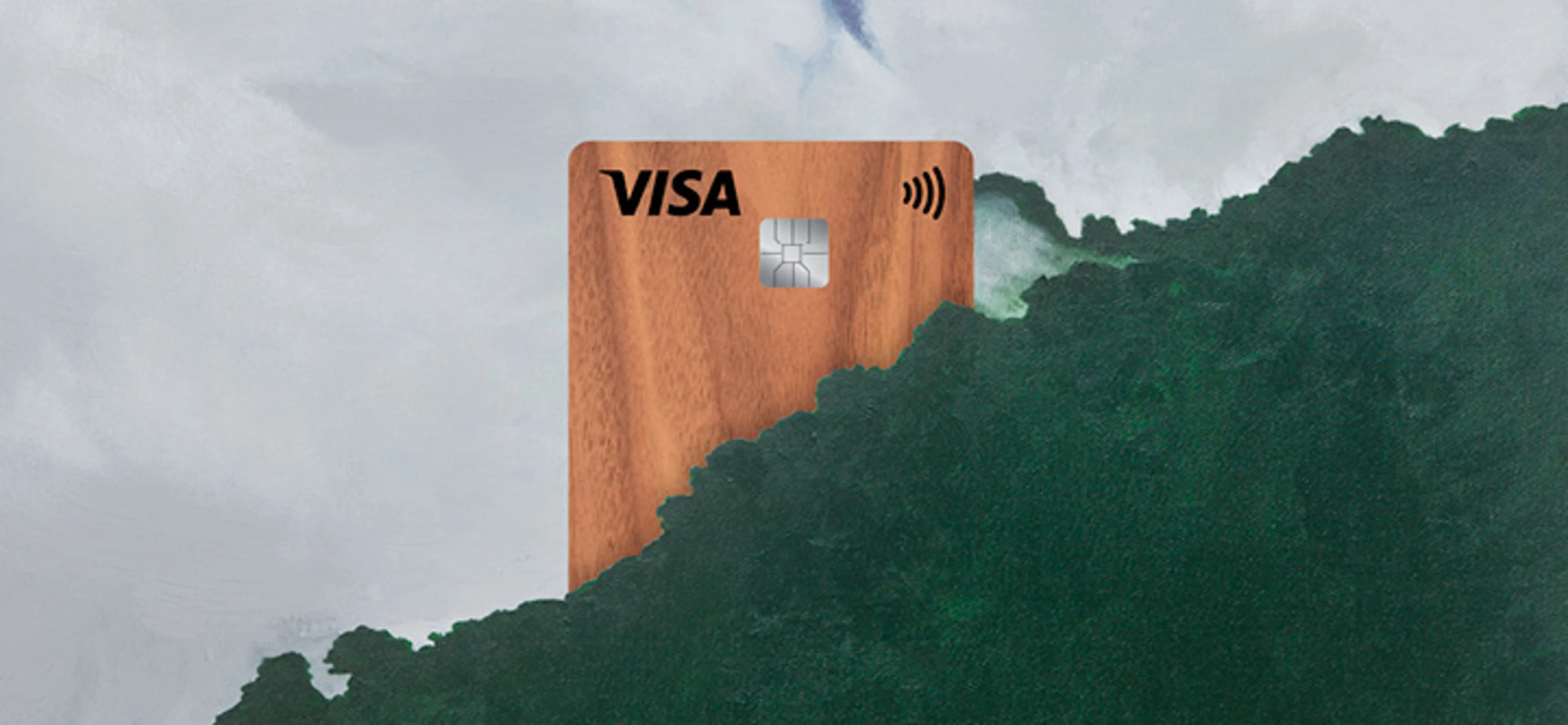 Wooden card Tomorrow Zero