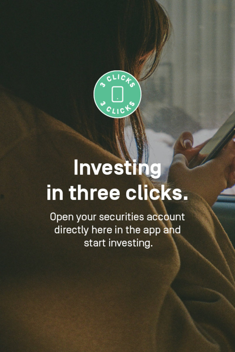 Investing in three clicks