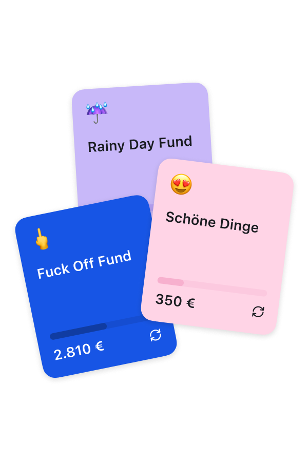 Die Benutzeroberfläche der Taschenfunktion