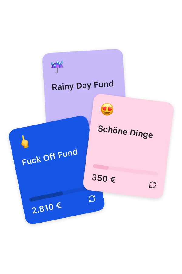 Die Benutzeroberfläche der Taschenfunktion