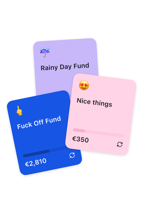 The user interface of the pockets function
