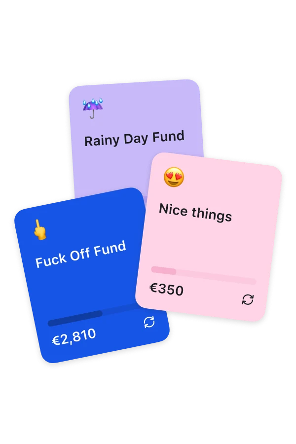 The user interface of the pockets function