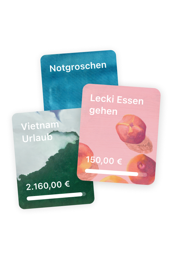 Die Benutzeroberfläche der Taschenfunktion