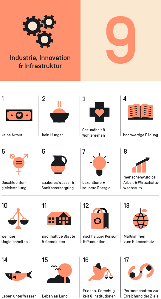 SDG 9 - Industry, Innovation und Infrastructur