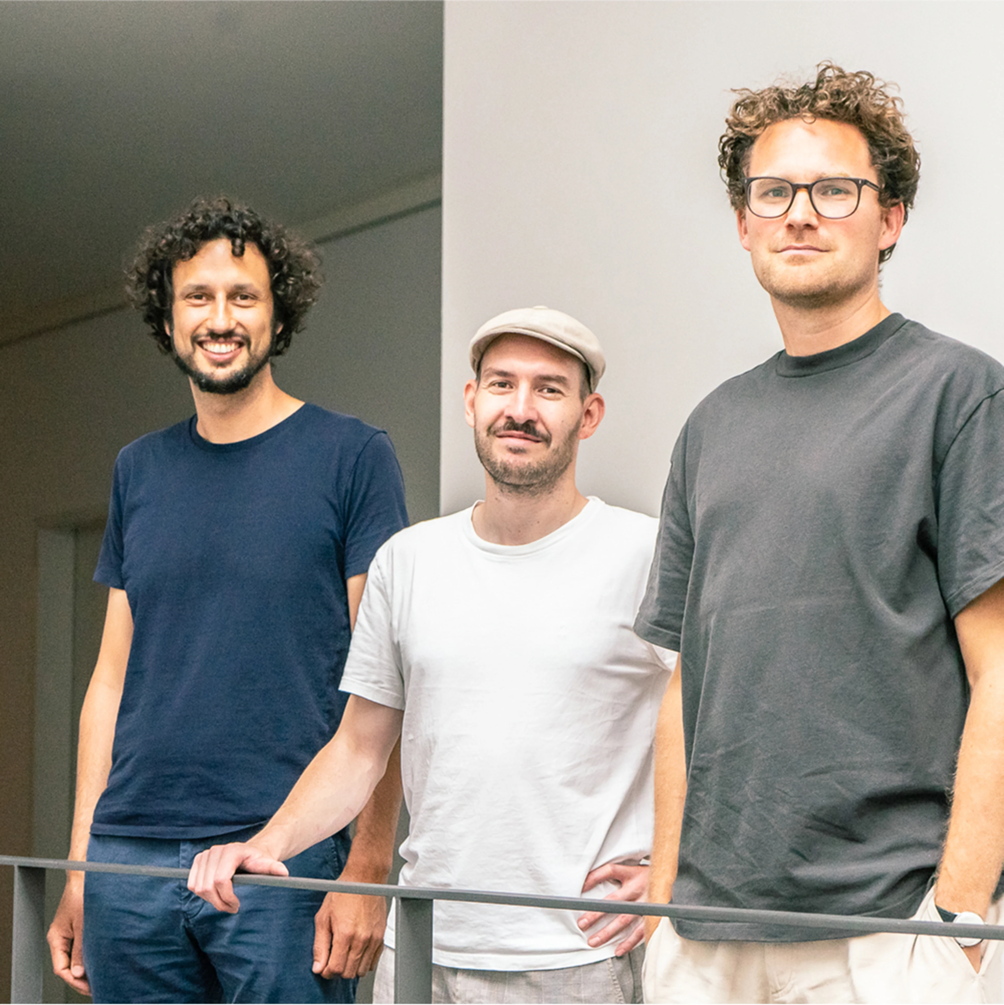 Die drei Mitbegründer von Tomorrow