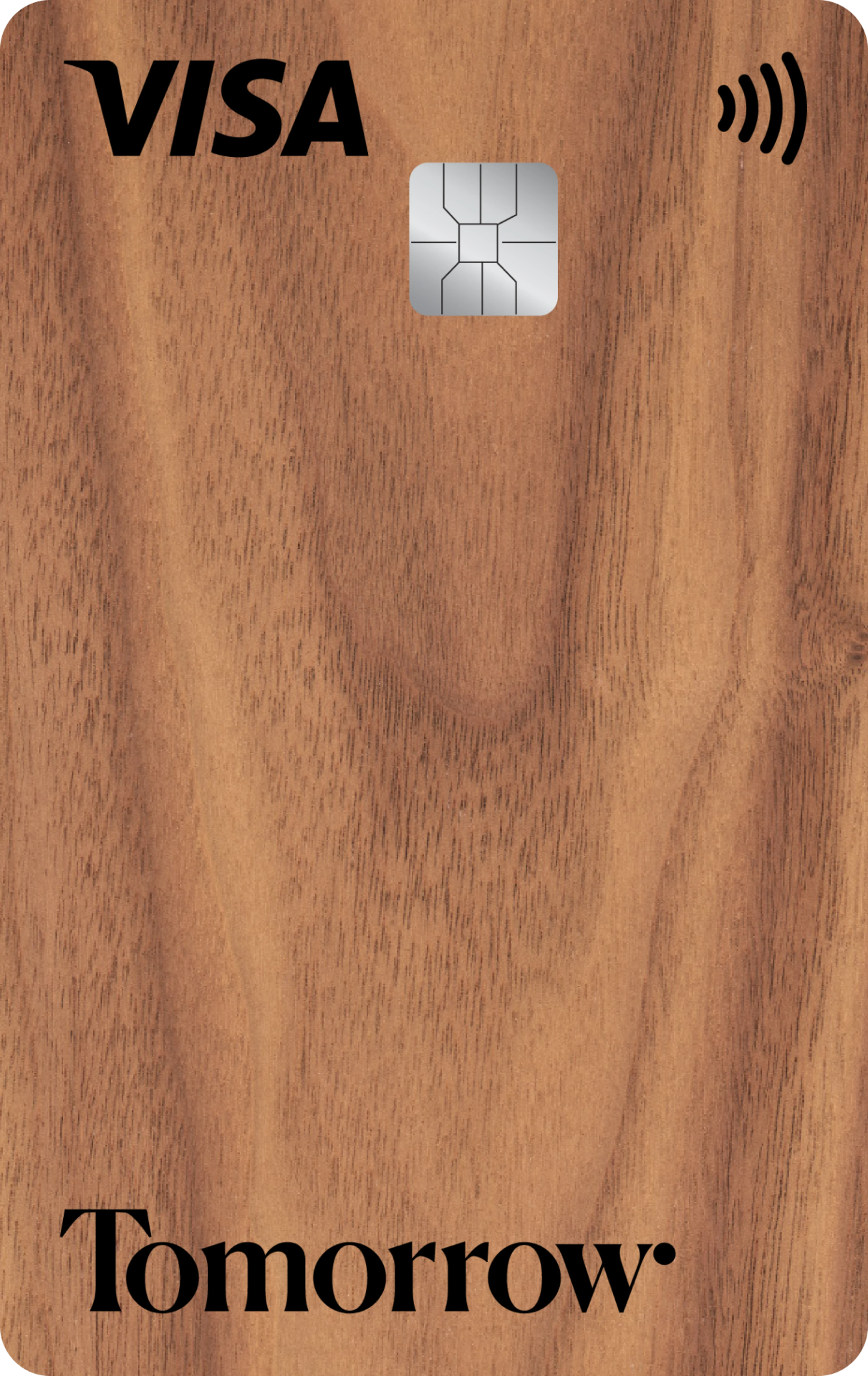 Debit Karte aus Holz