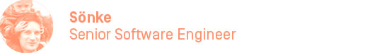 Sönke, Senior Software Engineer