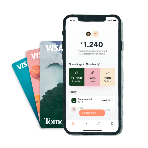 The Together App with the Together debit cards
