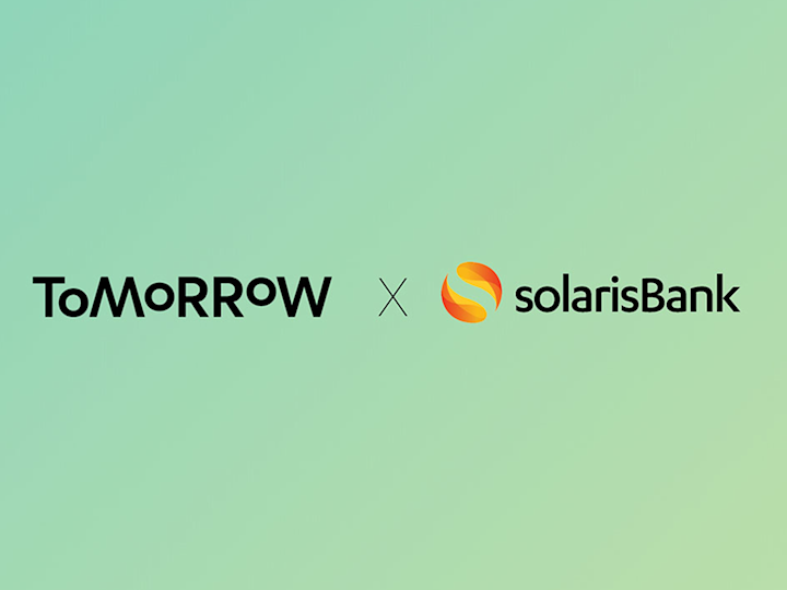 Tomorrow logo und Solarisbank logo