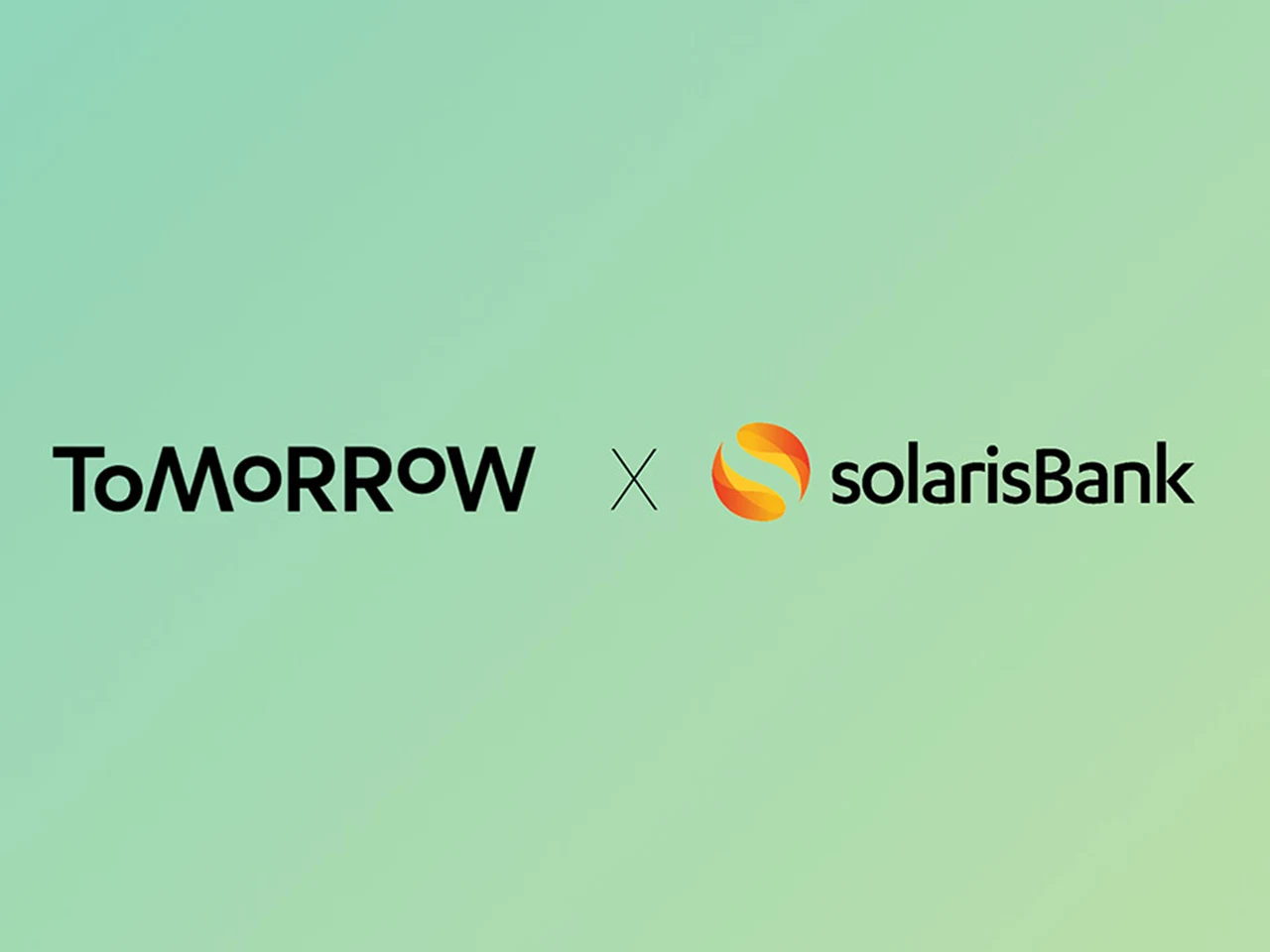 Tomorrow logo und Solarisbank logo