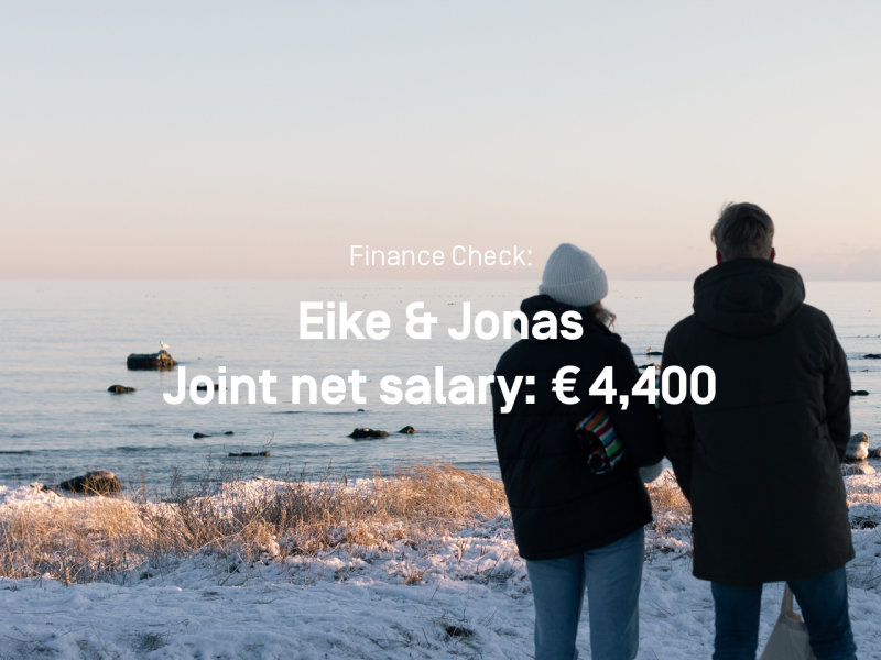 Eike and Jonas: Monthly budgett: € 4,400