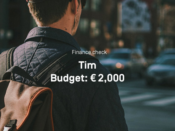 Finance Check
Tim
Budget: €2,000