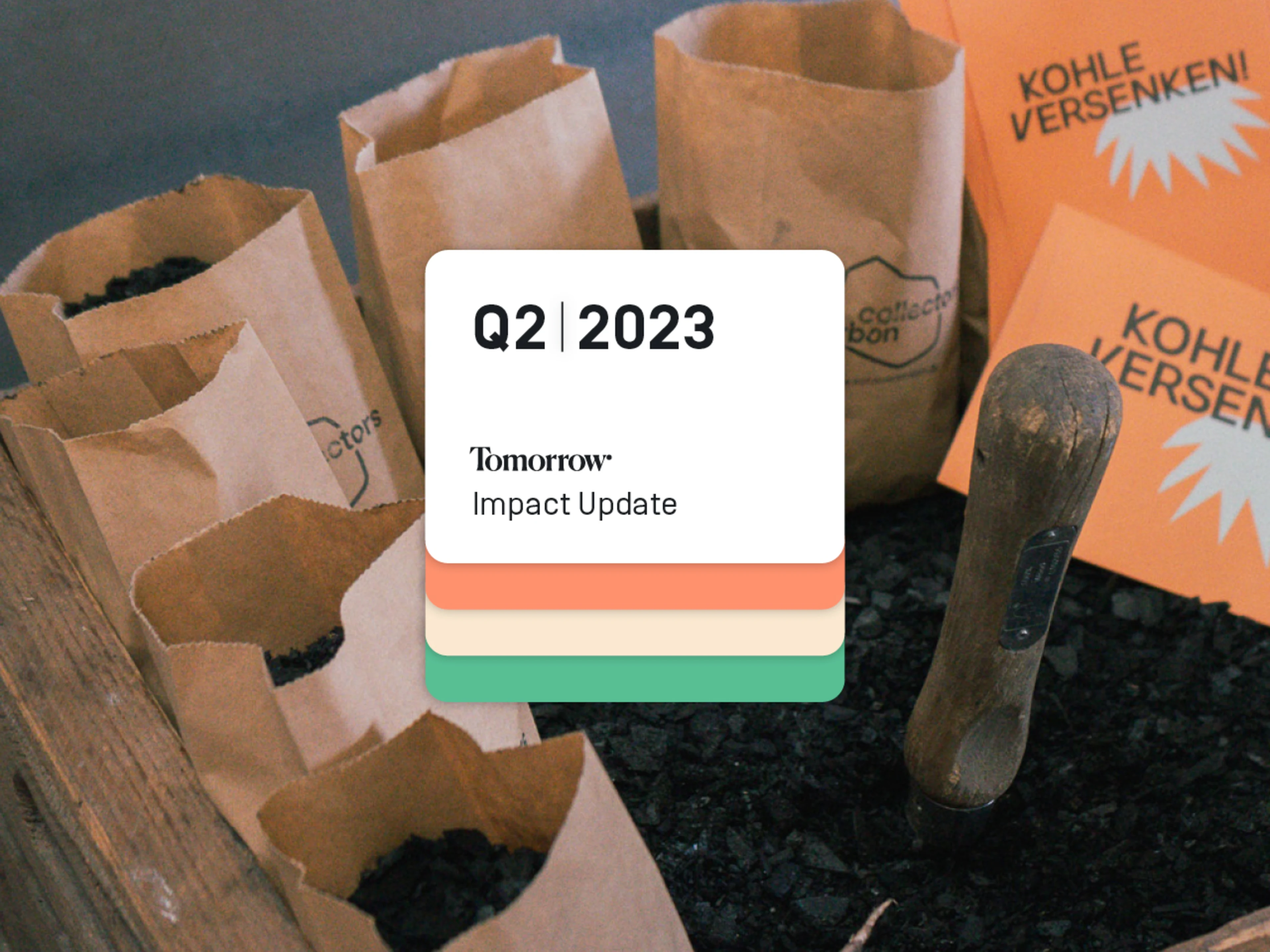 Q2, 2023 Tomorrow Impact Update
Foto von den Carbon Collectors