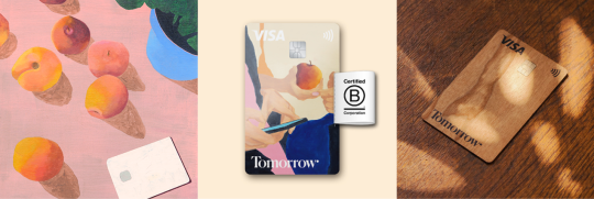 Rebranding / B corp / Wooden card