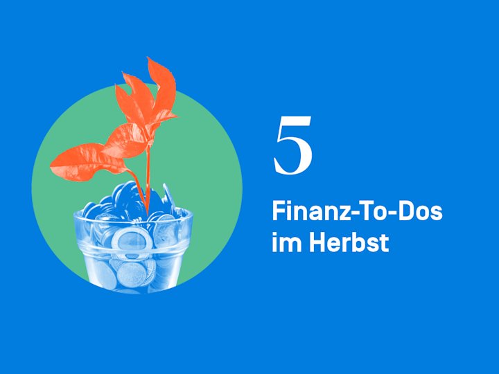 Aus einem Haufen Münzen wächst eine Pflanze