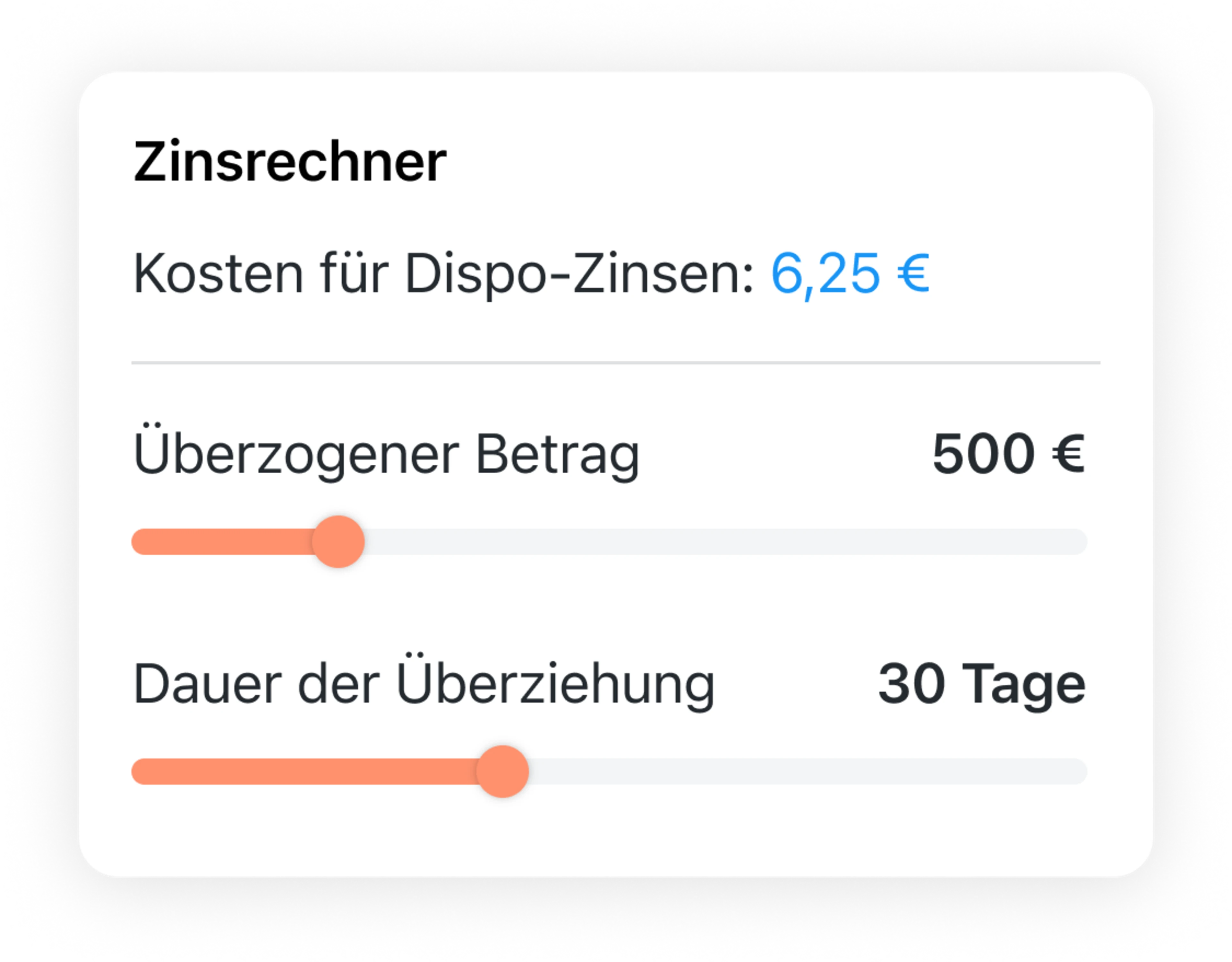 Dispo-Kredit Rechner von Tomorrow