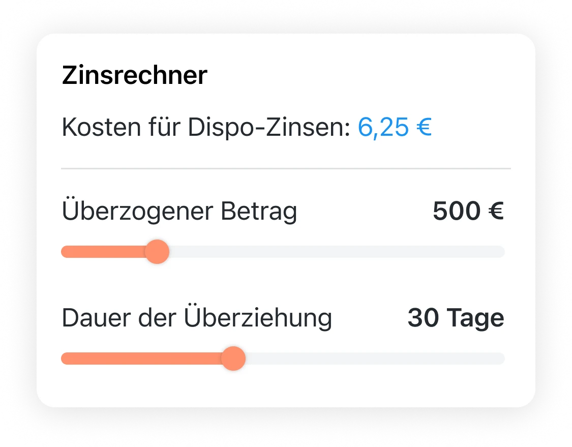 Dispo-Kredit Rechner von Tomorrow