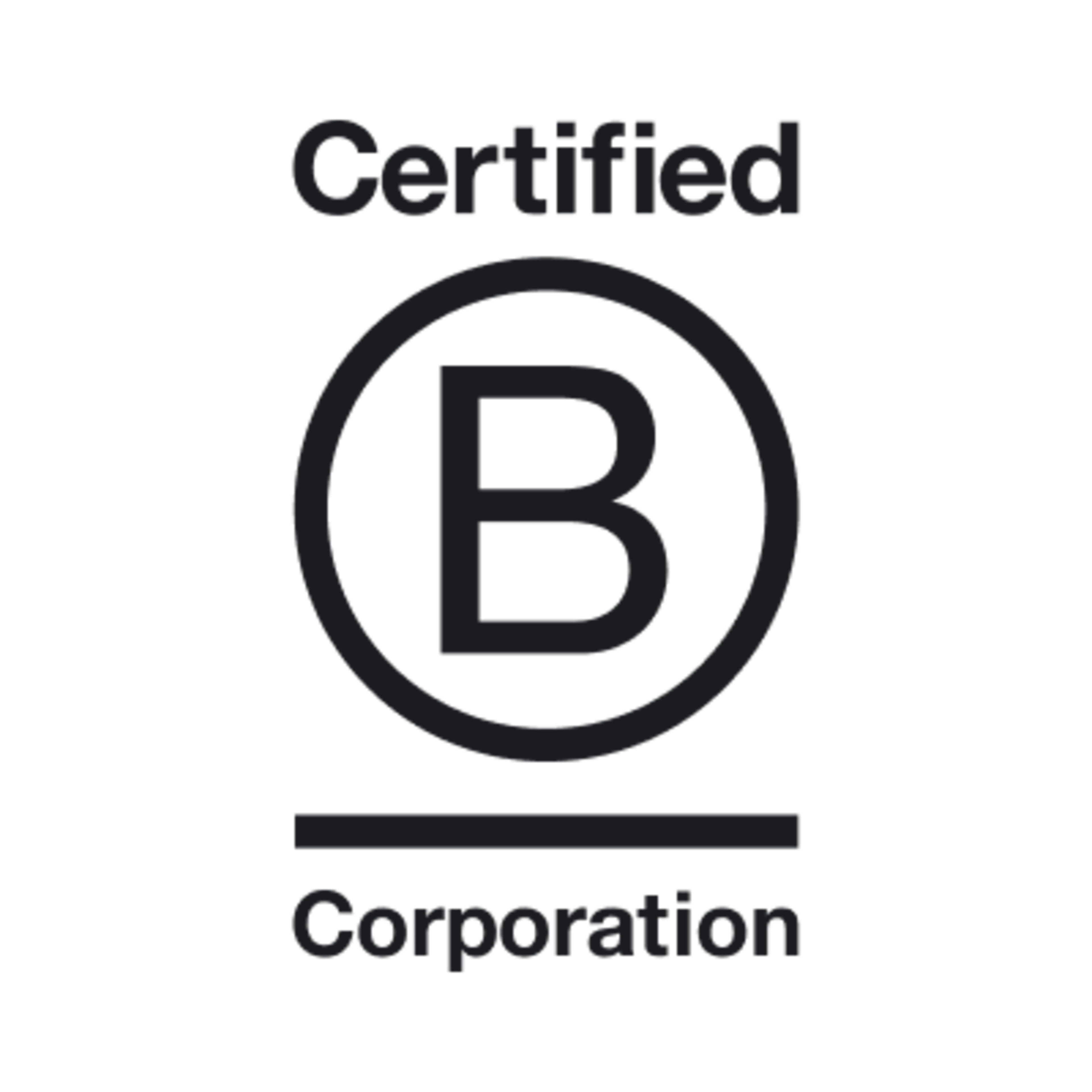 Zertifiziertes BCorp-Logo