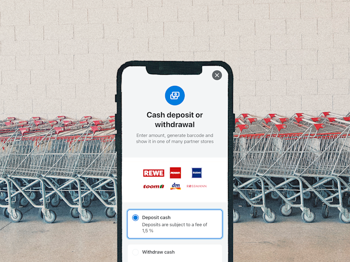 You can see the the app an how it looks like when you use the barzahlen feature.