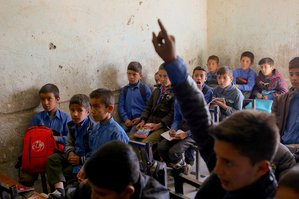 Photography of students in a classroom 