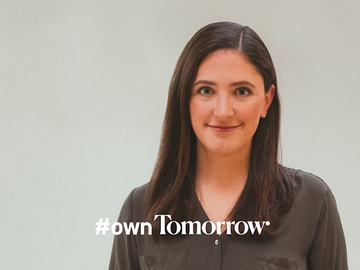 Auf dem Bild zu sehen ist unsere Crowdvertreterin im Advisory Board Anne Geiger.