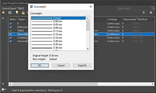Autocad Lt Color Line Weight Chart.pdf How to Change Lineweight in AutoCAD (4 Methods) - DARE Blog