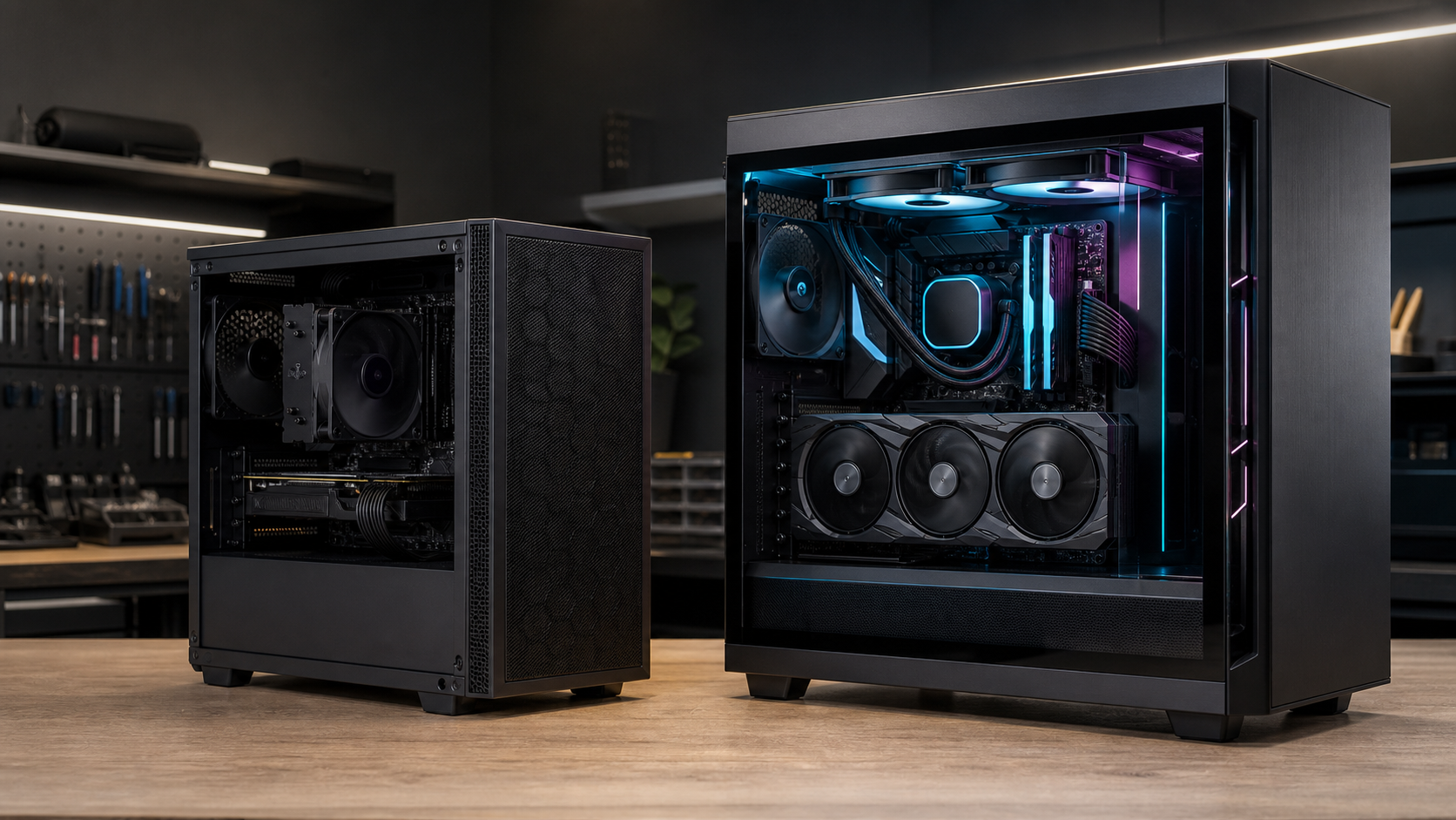 Comparación entre un PC gaming económico y un ordenador gaming de alta gama VLCExtreme.