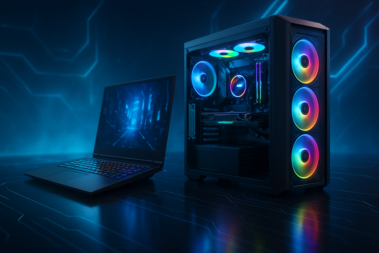 ¿Sobremesa o Portátil? Comparativa Real para Gaming, Producción e Inteligencia Artificial