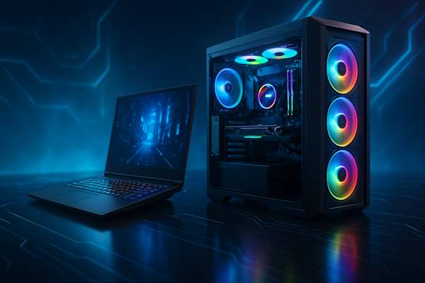 ¿Sobremesa o Portátil? Comparativa Real para Gaming, Producción e Inteligencia Artificial
