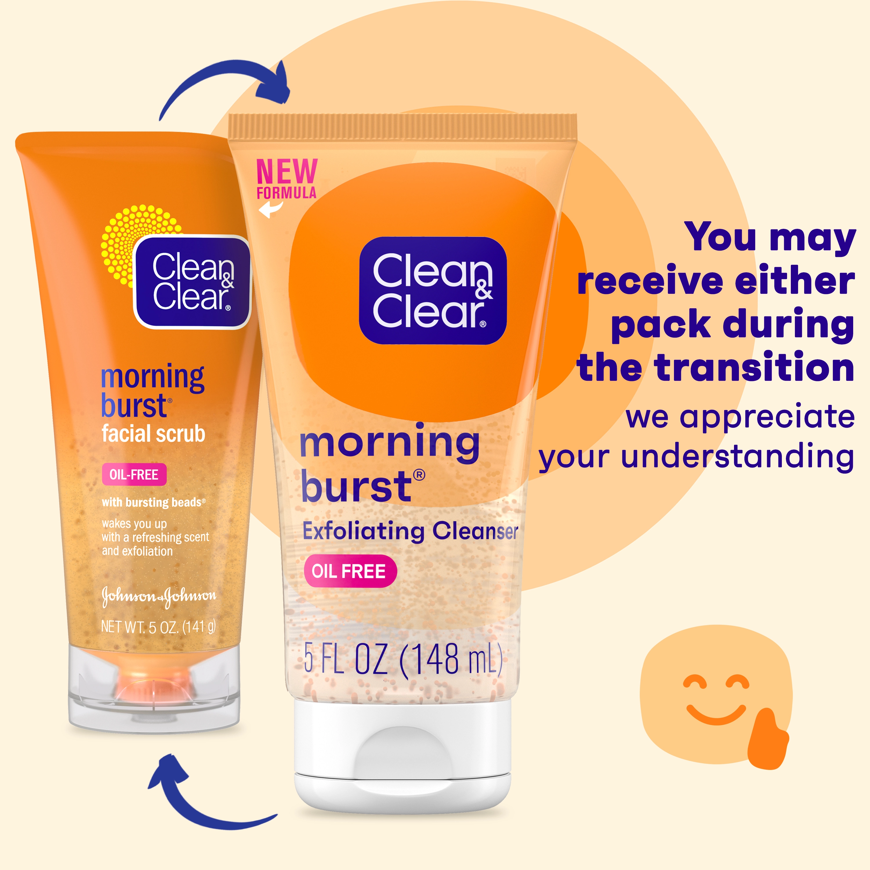 Morning Burst Facial Scrub Clean Clear