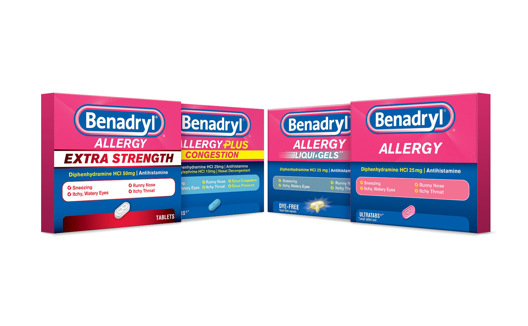 Benadryl Vs. Claritin & Other OTC Allergy Medicines | BENADRYL®