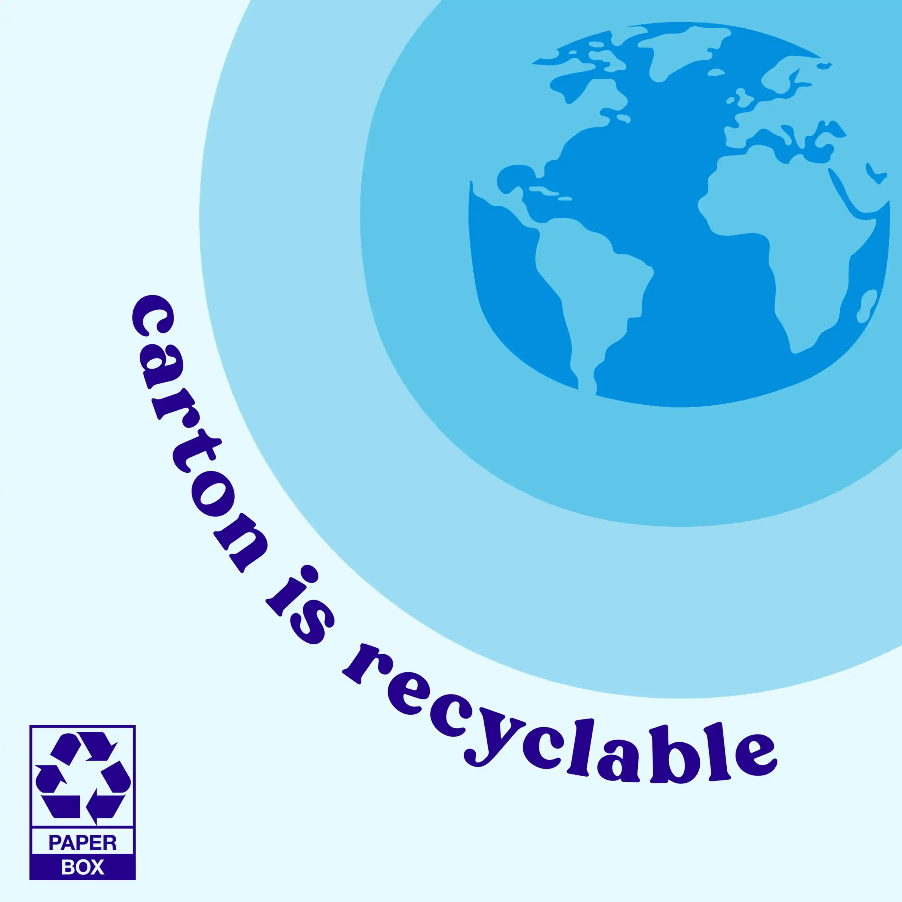 Recyclable carton packaging for eco-friendly acne spot treatment